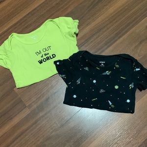 🛸 Out of this World 🌎 18m Carter’s onesies